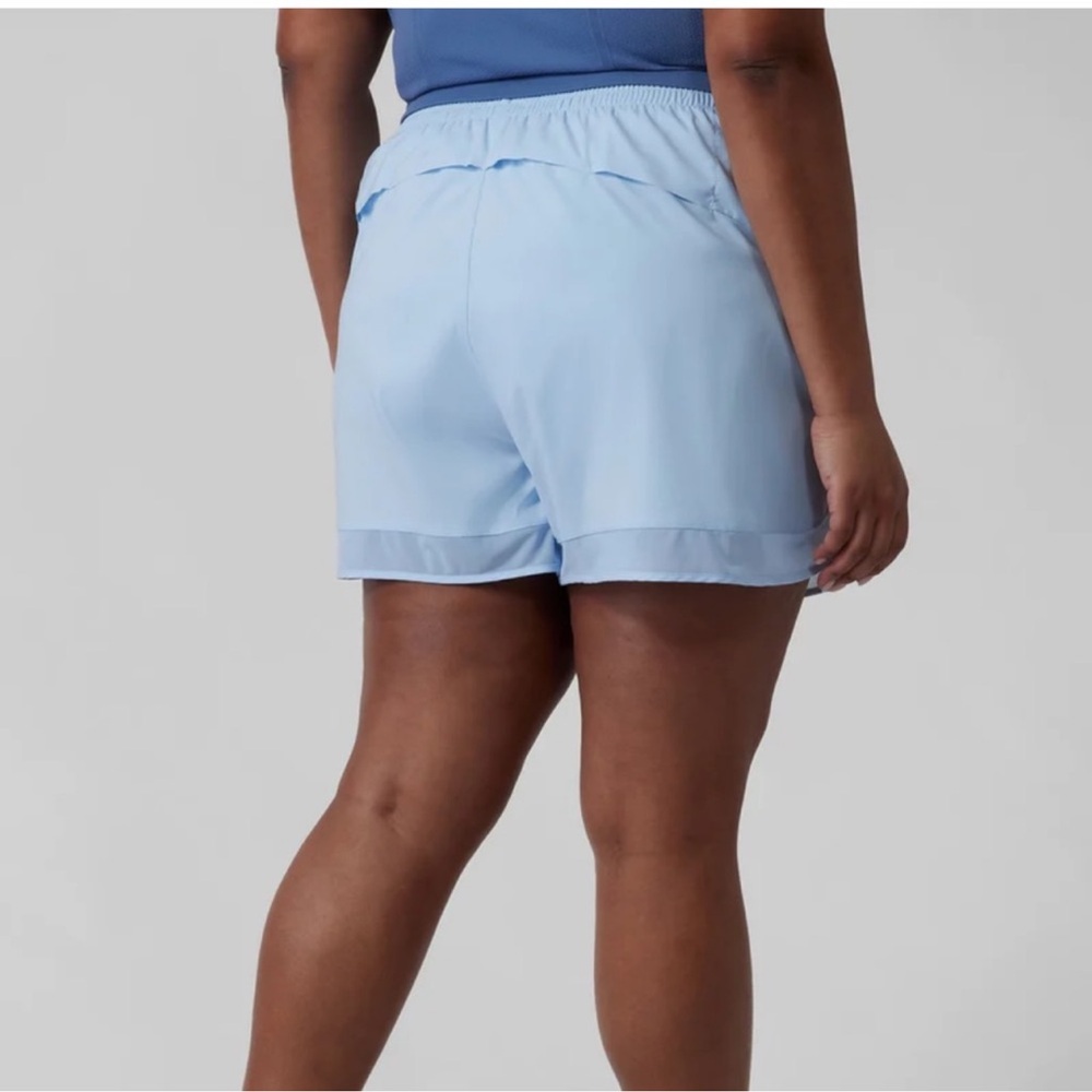 Athleta Mesh Run Racer Short - Picture 4 of 9